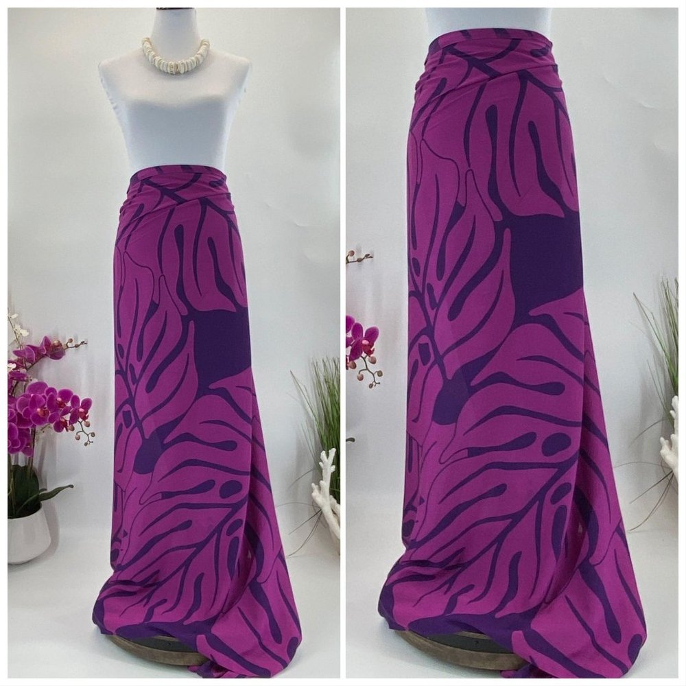 SARONG Pareo Lavalava Beach Skirt Summer Scarf - Picture 2 of 5